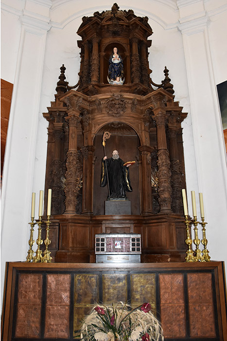 Retablo de San Sisebuto en la Capilla de los Héroes