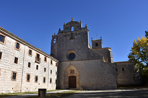 Fachada de la iglesia del monasterio