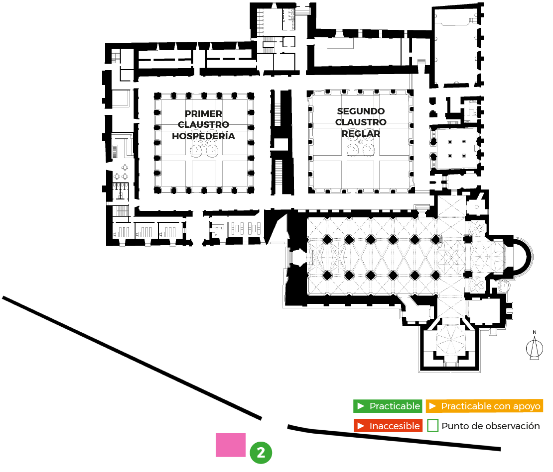 Plano del monasterio