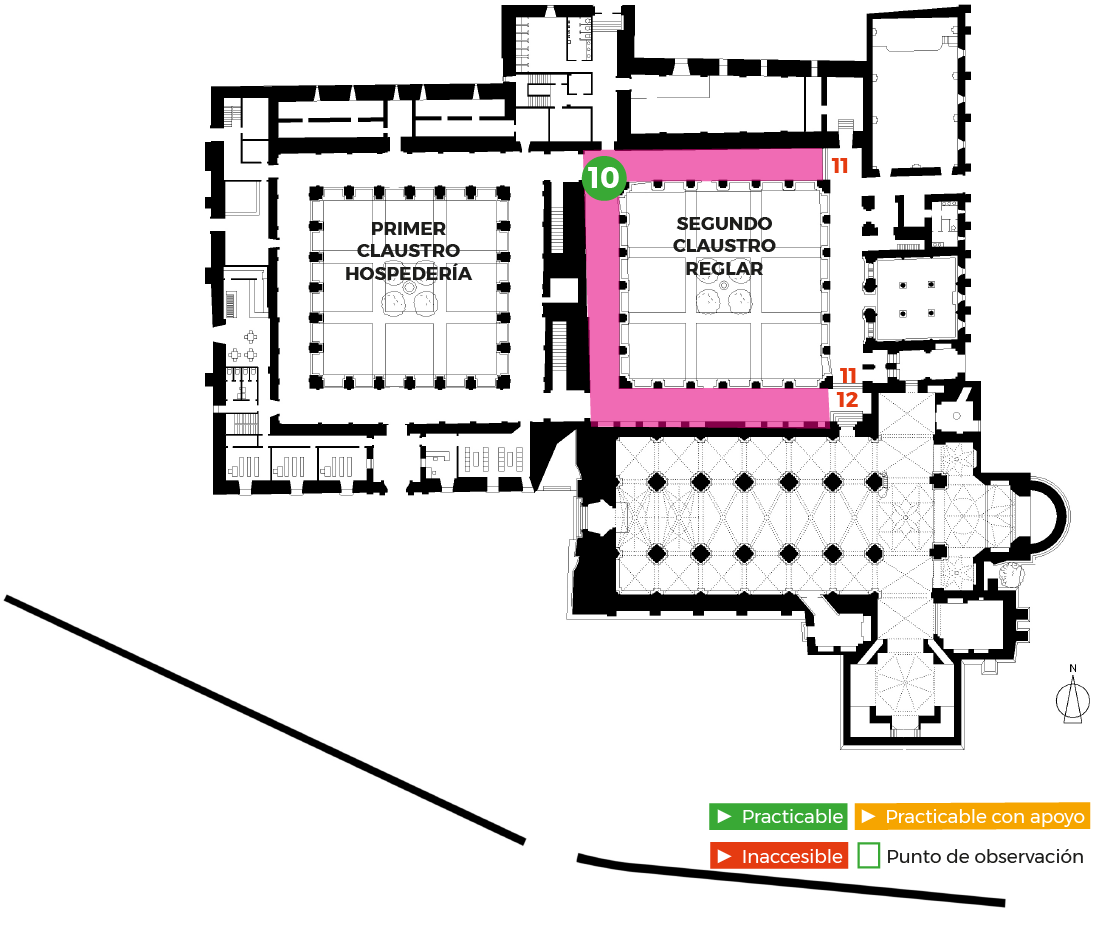 Plano del monasterio