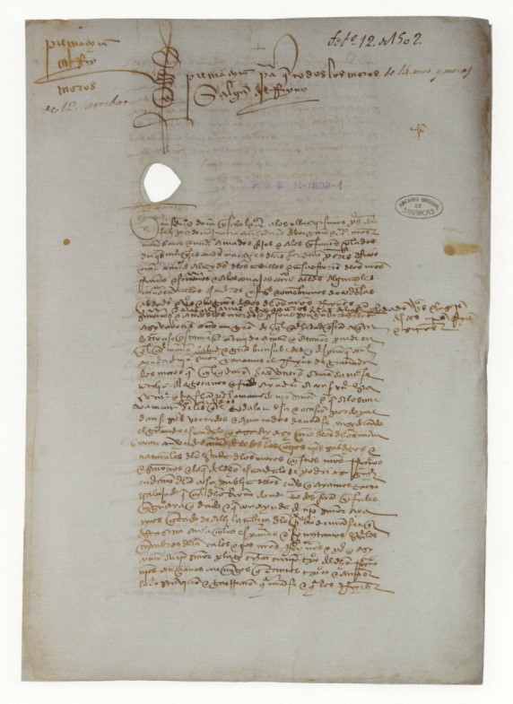 Decreto de conversión o salida de 1502