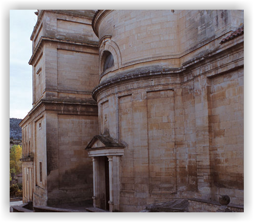 Cabecera de la iglesia monasterio Santo Domingo de Silos