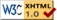 Certificado W3C Valid XHTML: abre en ventana nueva