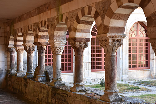 Panda sur del Claustro de los Mártires