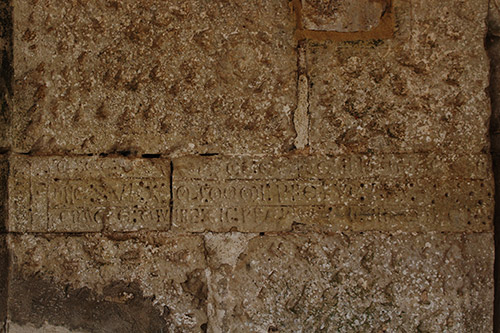 Inscripción Sala Capitular