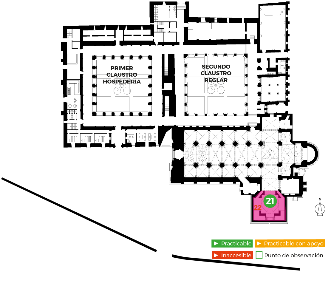 Plano del monasterio