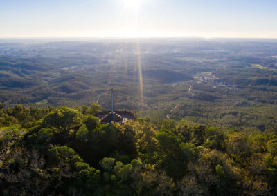 Vista aérea general desde el Mirador de Cruz Alta