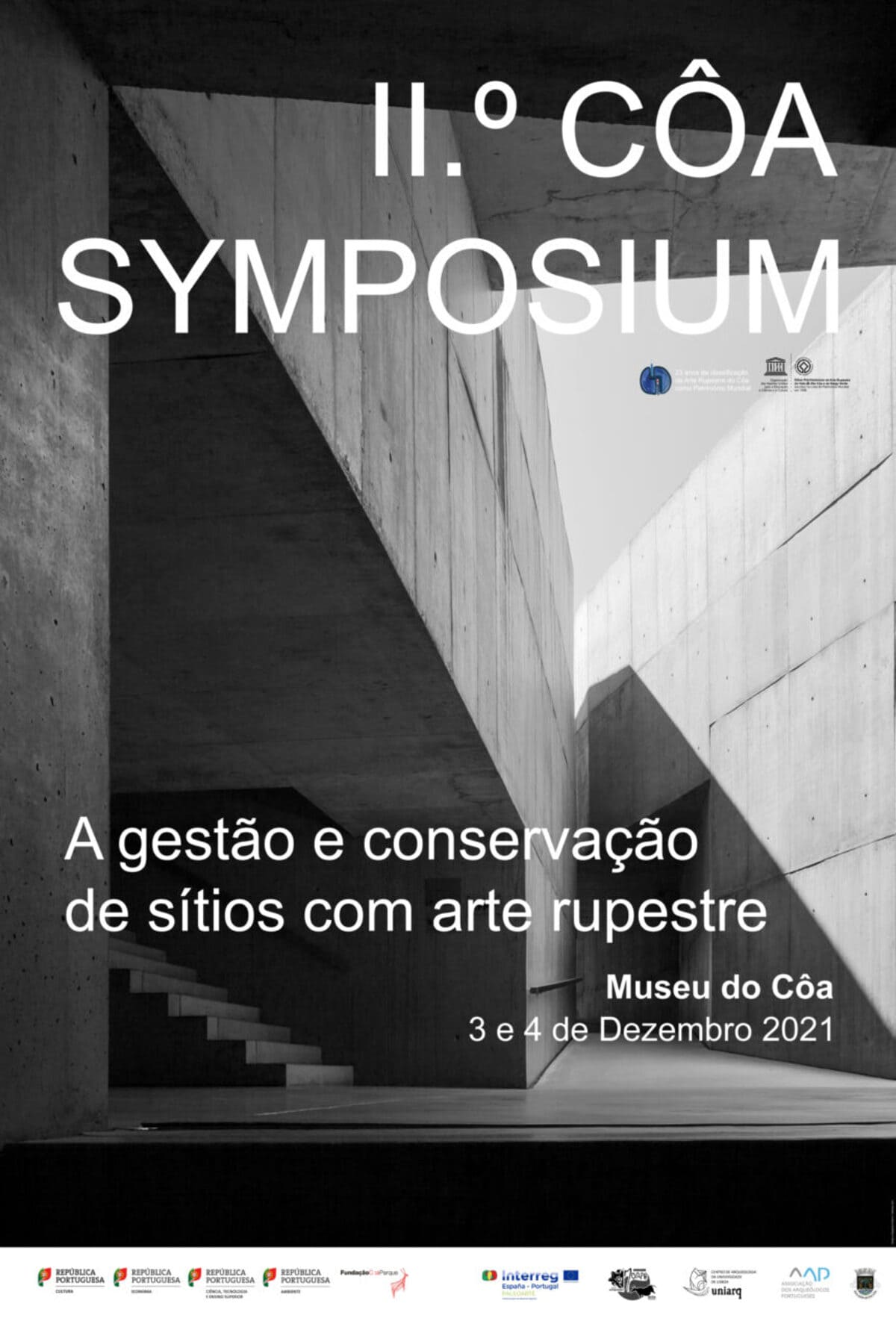 II.º CÔA SYMPOSIUM. “A GESTÃO E CONSERVAÇÃO DE SÍTIOS COM ARTE RUPESTRE”