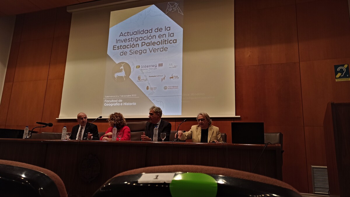 REALIZAÇÃO DE WORKSHOP 'ACTUALIDADE DA INVESTIGAÇAO NA ESTAÇÃO PALEOLÍTICA DE SIEGA VERDE'